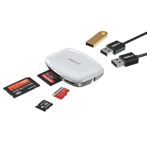 Havit H19 USB HUB with Card Reader Price in Bangladesh