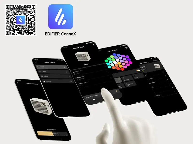 Compatible with EDIFIER ConneX App Compatible-with-EDIFIER-ConneX-App-1