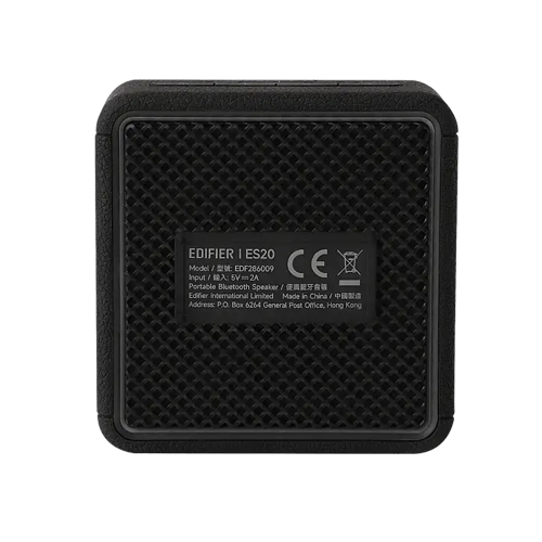 EDIFIER-ES20-Portable-Bluetooth-Speaker-Back-Side-View EDIFIER-ES20-Portable-Bluetooth-Speaker-Back-Side-View