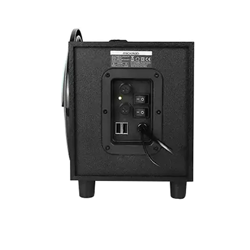 Microlab G102BT Speaker Subwofer control Panel Side