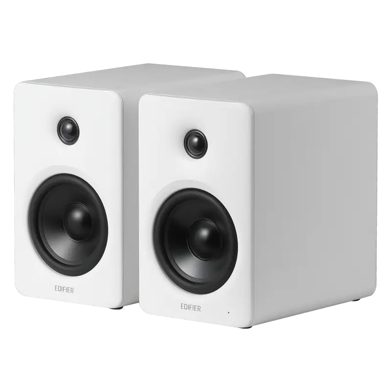 Edifier M90 White Speaker Right Side View Edifier M90 White Speaker Right Side View