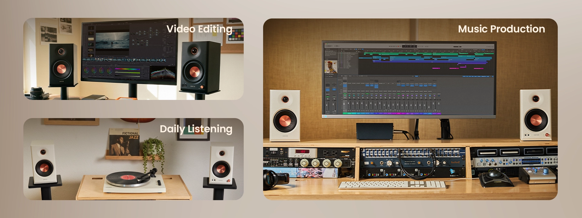 Edifier MR4 MKII 80W Studio Monitor Speaker Multi Use Banner Edifier-MR4-MKII-80W-Studio-Monitor-Speaker-Multi-Use-Banner
