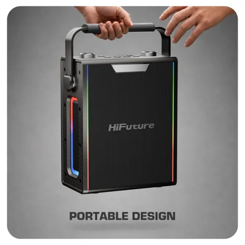 HiFuture MusicSoul-200 220W Bluetooth Black Speaker HiFuture MusicSoul-200 220W Bluetooth Black Speaker